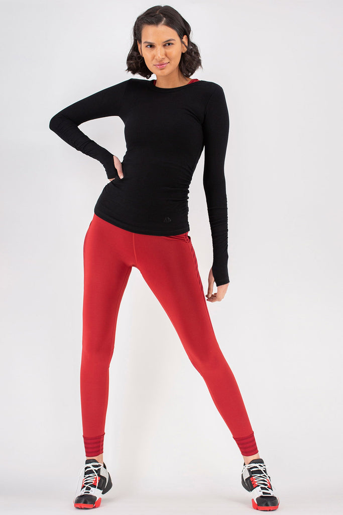 Купить Штаны Slim sweatpants with zip pockets “Re-gain” 320 Black black  размер XL - Nebbia.ua